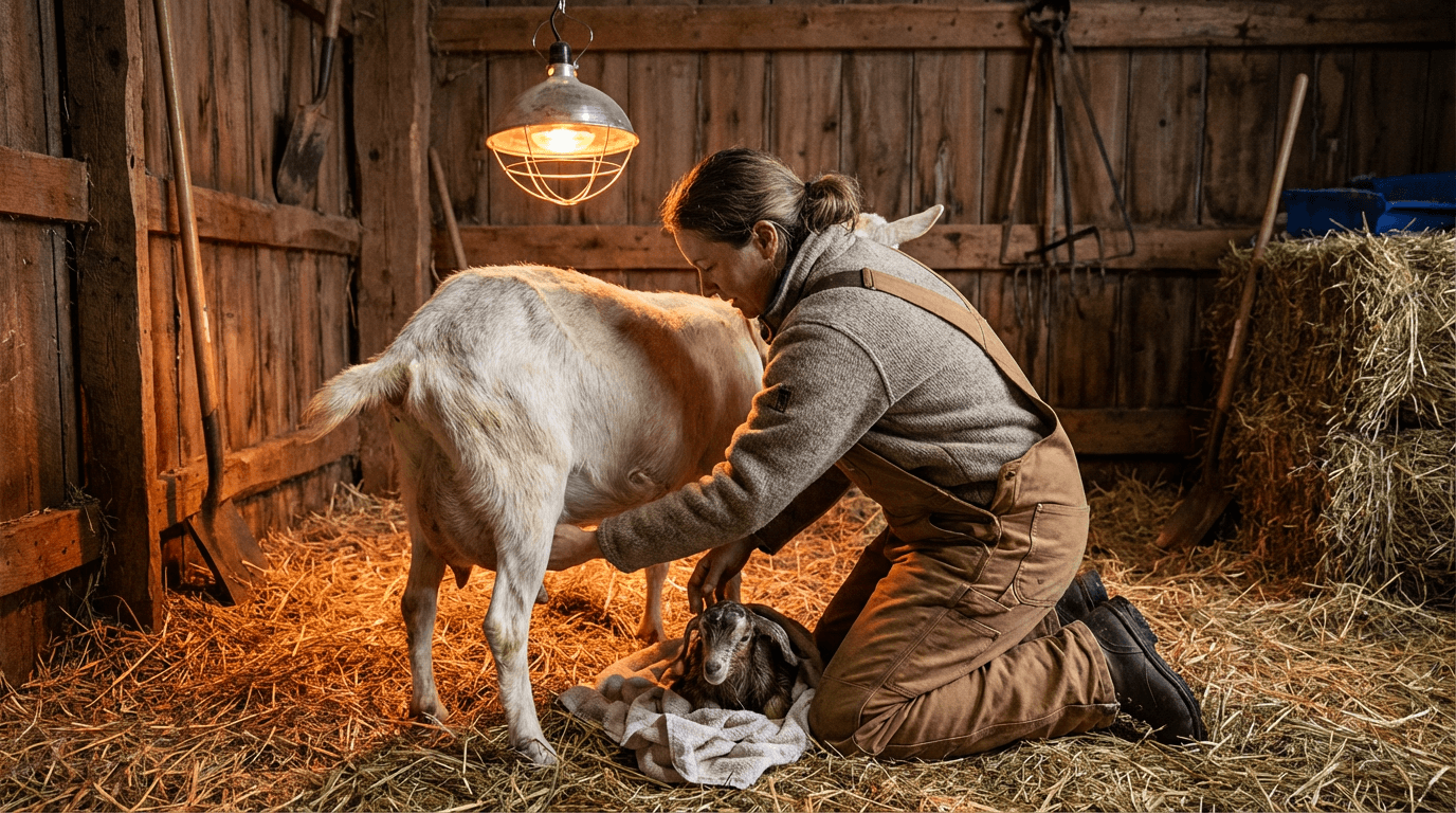 Goat Kidding Problems: When to Call the Vet