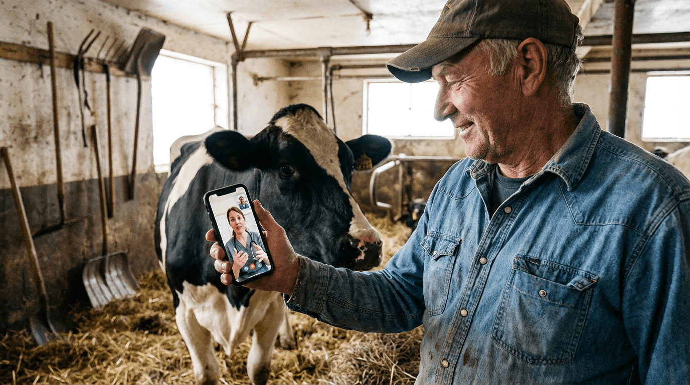 Large Animal Telehealth: When Virtual Vet Consultations Work (and When They Don't)
