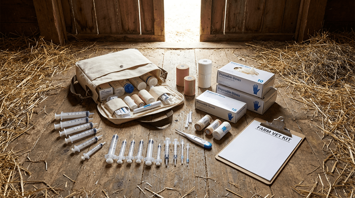 Livestock Emergency Kit: What Every Farm Needs On Hand