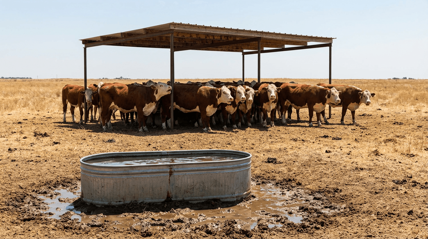 Livestock Heat Stress: Signs, Emergency Response & Summer Management for US Farms