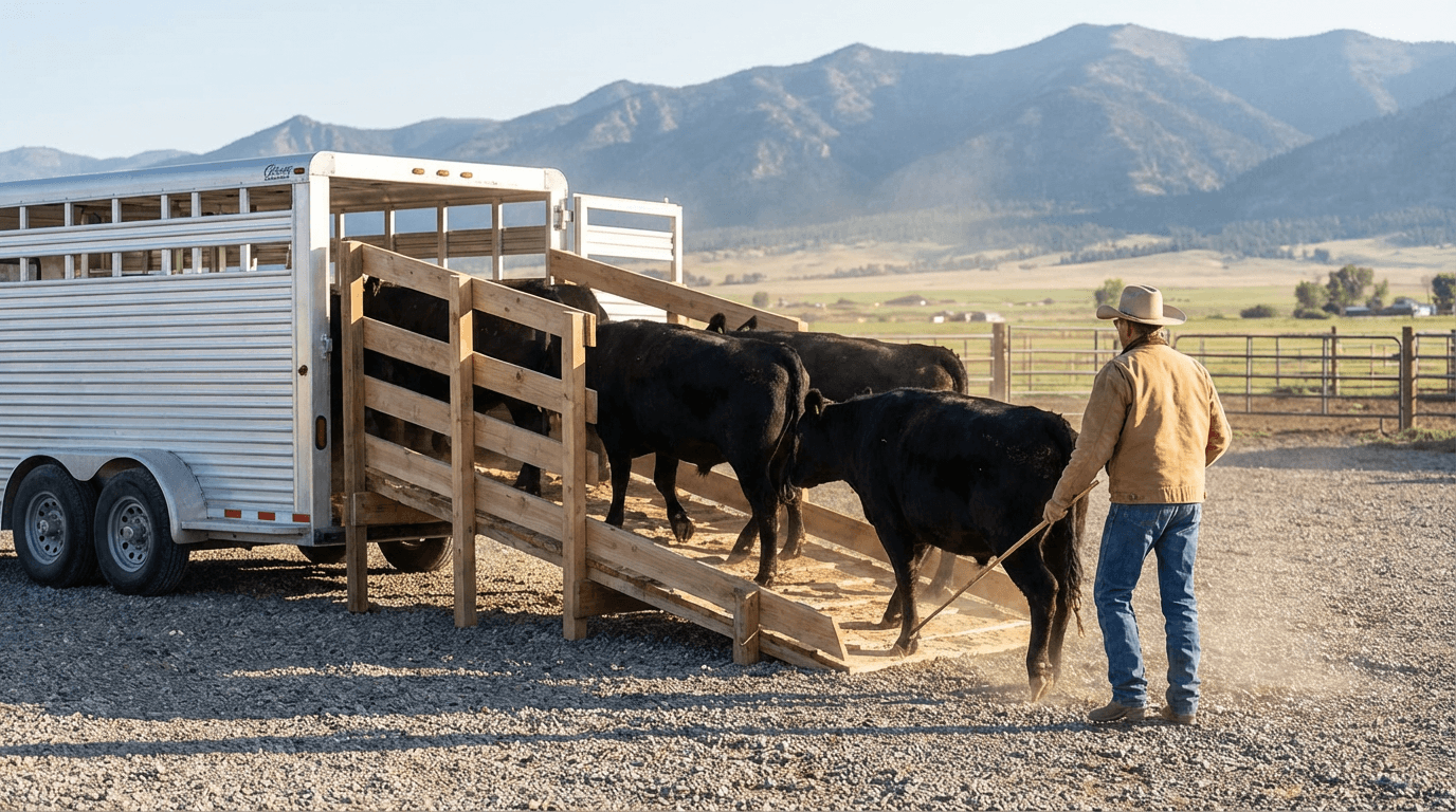 Livestock Transportation Stress: How to Safely Move Cattle, Horses & Sheep