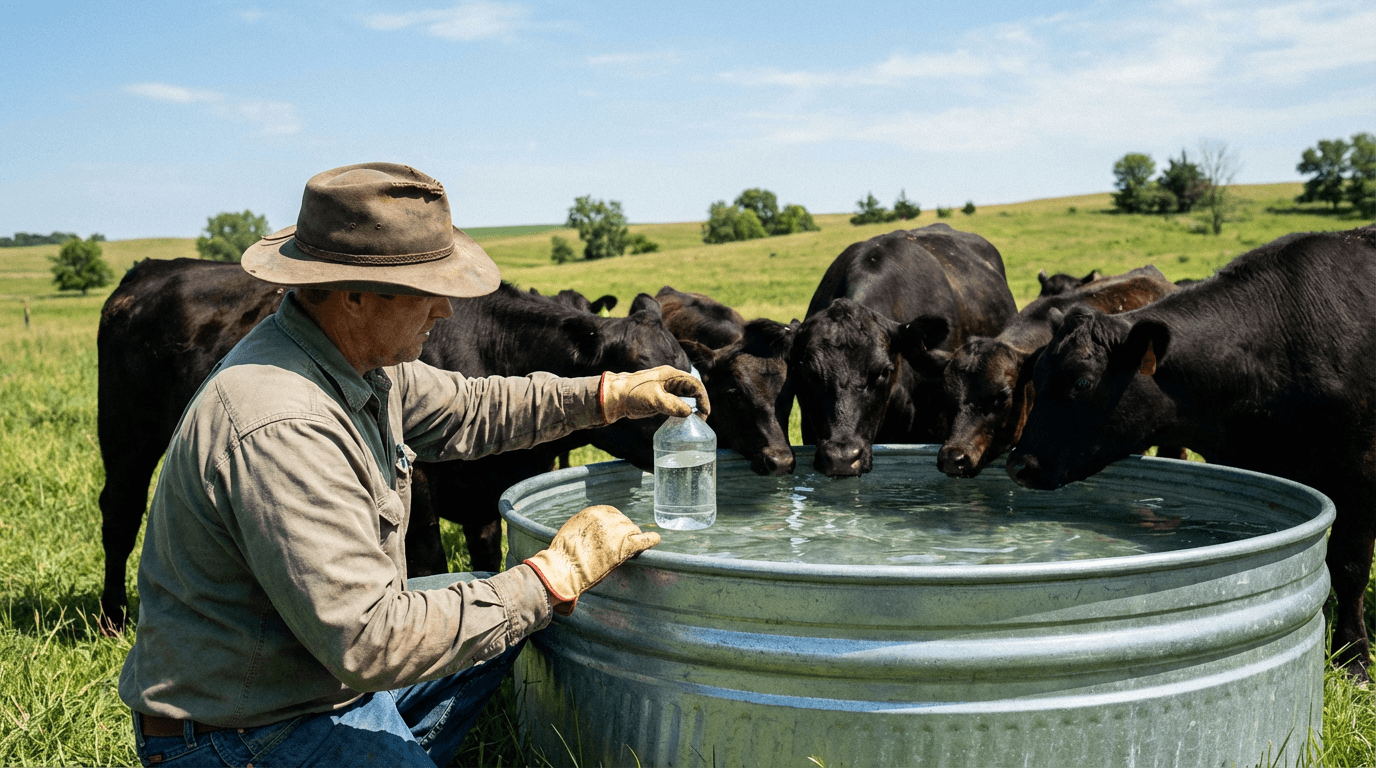 Livestock Water Quality: Testing, Common Contaminants & Water Requirements by Species